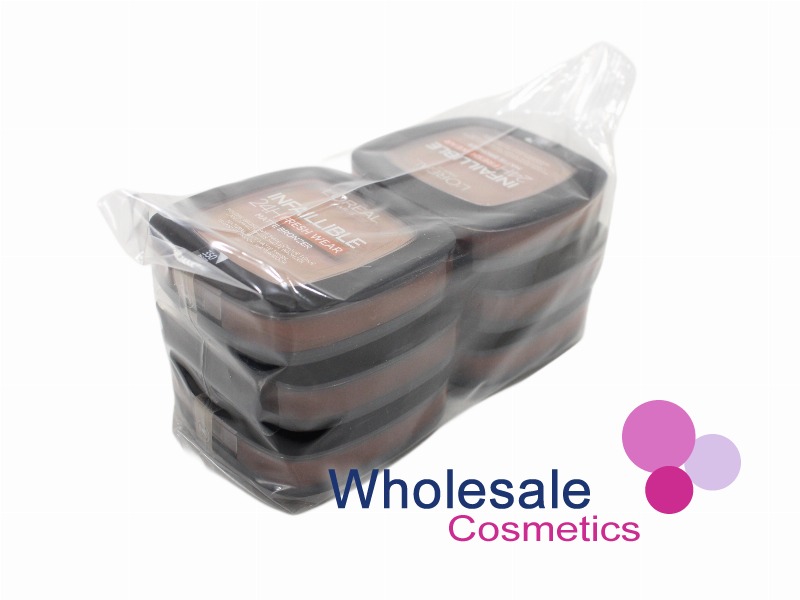 6 x L'Oreal Paris Infaillible 24H Fresh Wear Matte Bronzer - 350 MEDIUM
